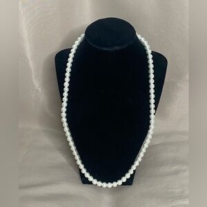 Vintage Faux Pearl Necklace